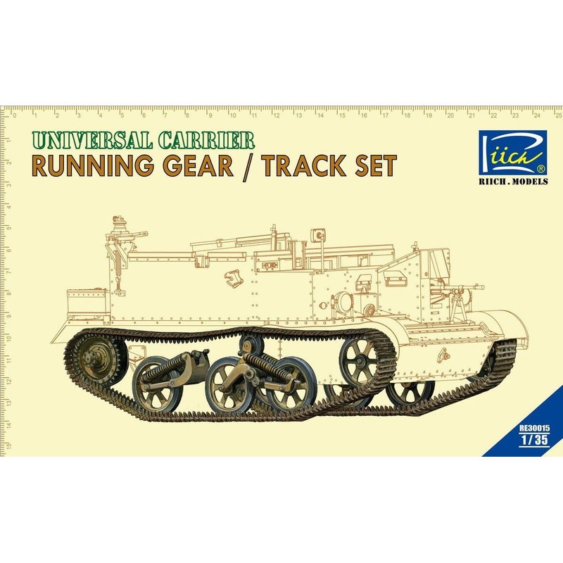 Running Gear Track - Riich Models RE30015 1/35 Universal Carrier