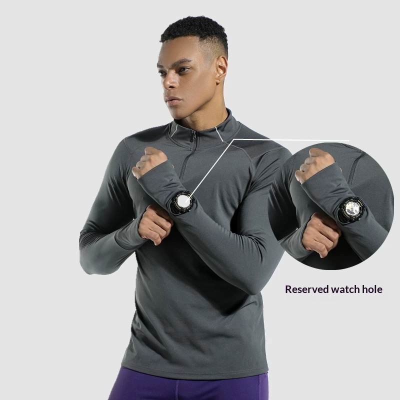 Running Gear Winter - Men's Finger Hole Design Fall Winter