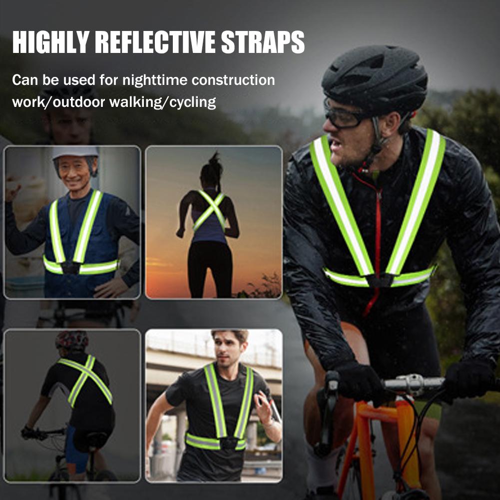 Outdoor Adjustable Safety Vest - огляд і ціна Reflective Running Gear Vest