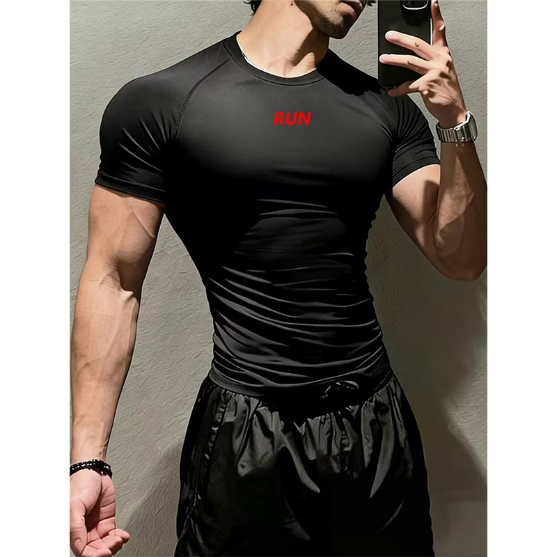 Men Compression Running T Shir - огляд і ціна Running Gear Winter