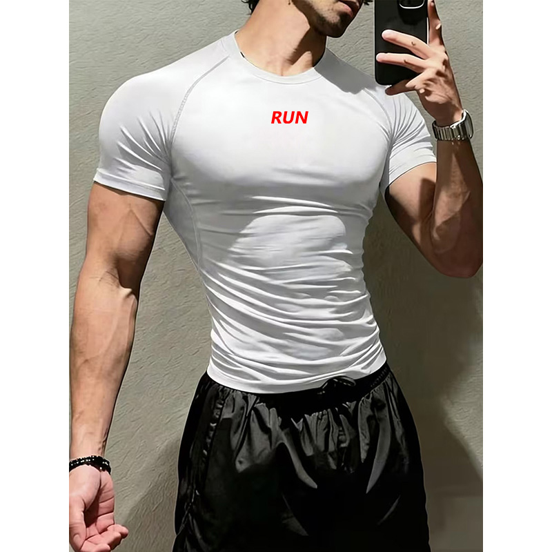 Men Compression Running T Shir - огляд і ціна Running Gear Winter