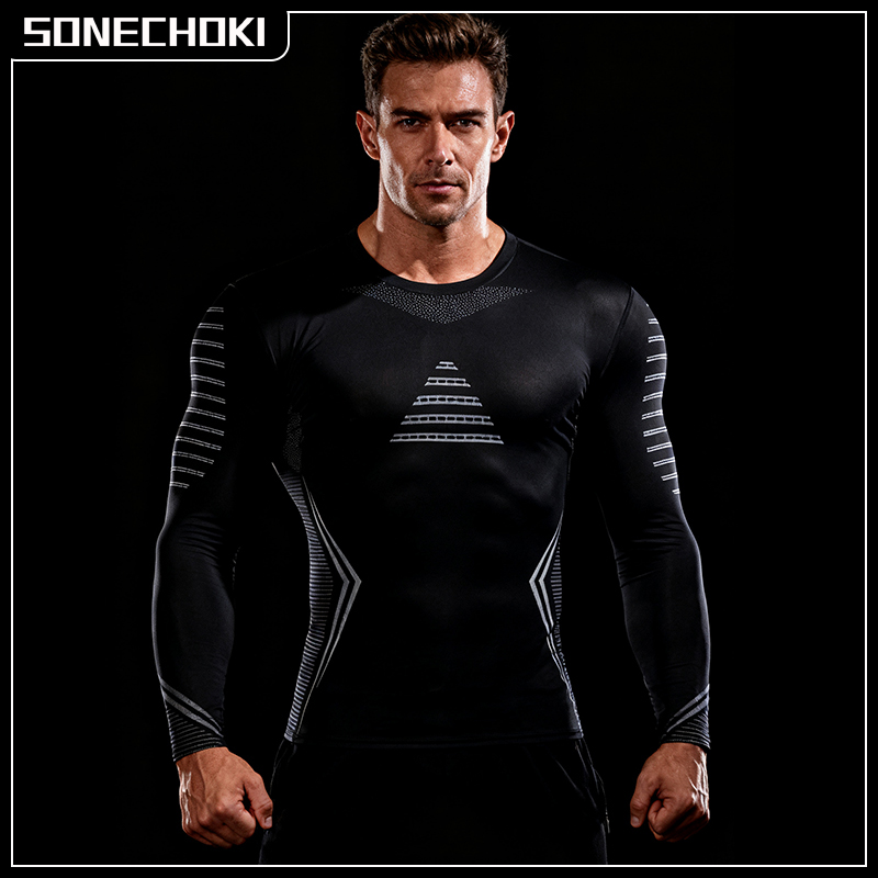 Compression Running Shirt Men  - огляд і ціна Running Gear Winter
