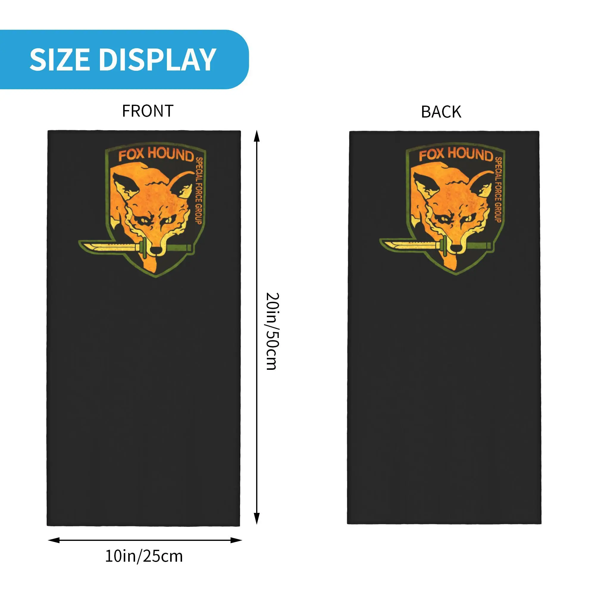 METAL GEAR SOLID Fox Hound Rus - огляд і ціна Running Gear Logos
