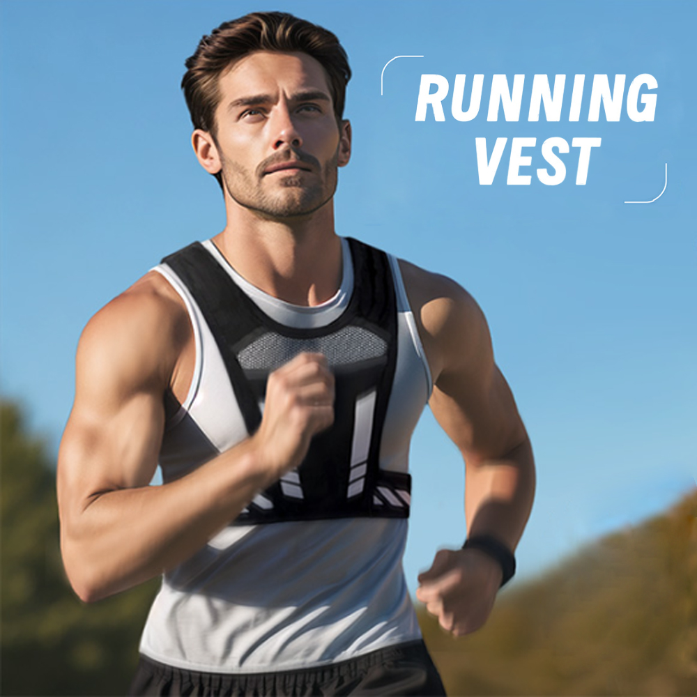 Reflective Running Vest with P - огляд і ціна Reflective Running Gear Vest