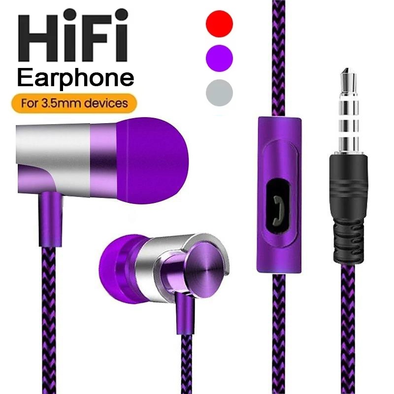 Wired Earphones In-Ear Headset - огляд і ціна Running Gear Design