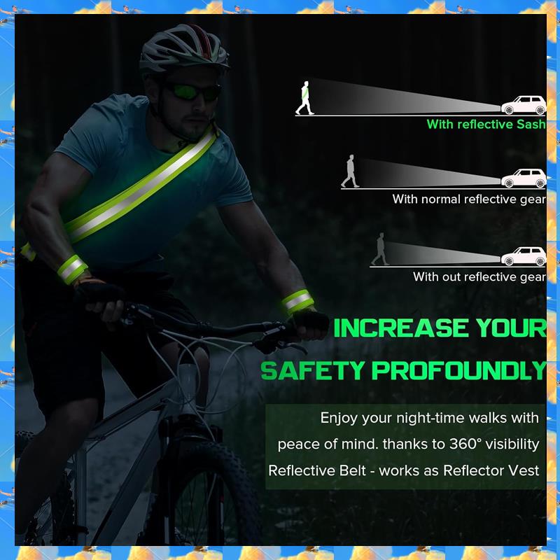 FTS Reflective Sash For Walkin - огляд і ціна Running Gear At Night