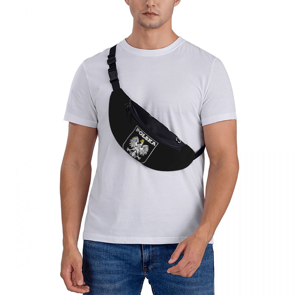 Crossbody Waist Bag Polska Log - огляд і ціна Running Gear Logos