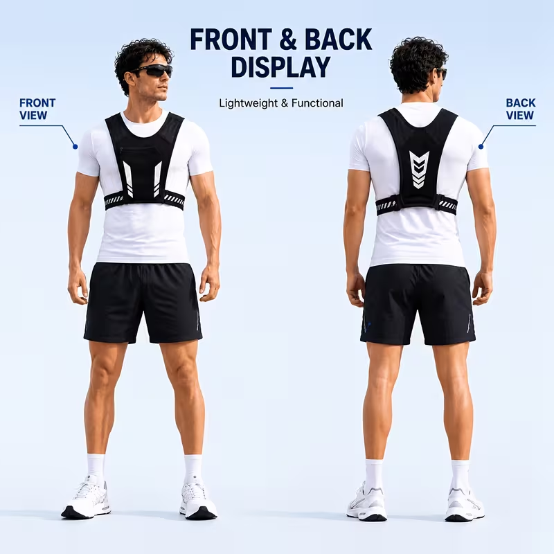 CZHIYAO ightweight Running Ves - огляд і ціна Reflective Running Gear Vest