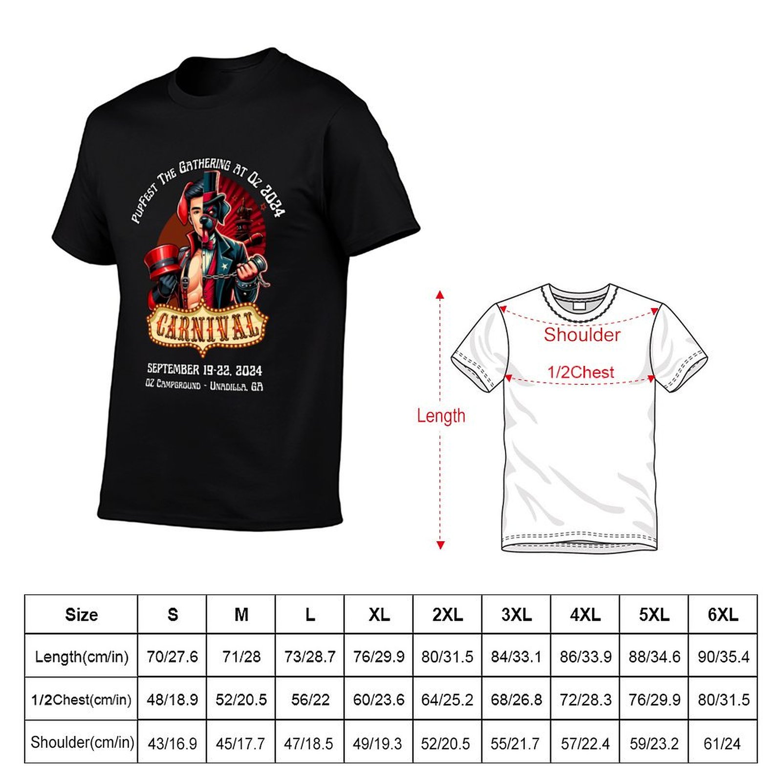 PupFest 2024 Logo Gear T-Shirt - огляд і ціна Running Gear Logos