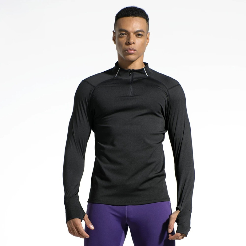 Men's Finger Hole Design Fall  - огляд і ціна Running Gear Winter