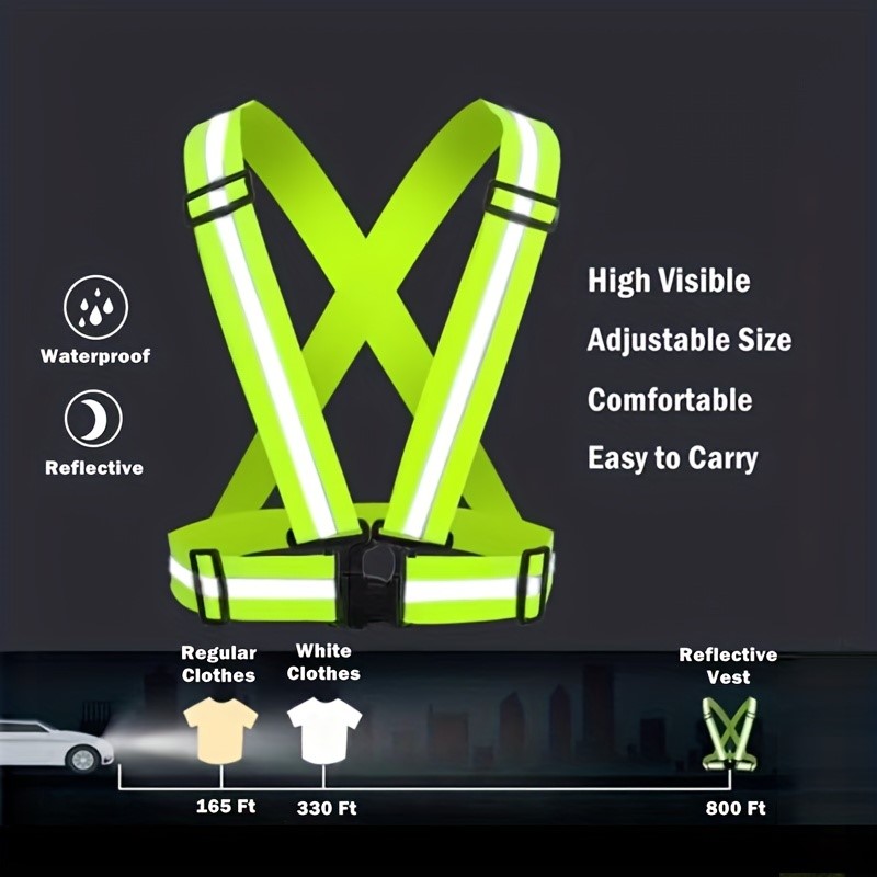 High Visibility Reflective Saf - огляд і ціна Reflective Running Gear Vest