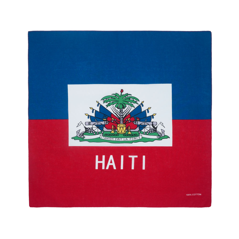 Haiti Flag Bandana 100% Cotton - огляд і ціна Running Gear Gifts For Men